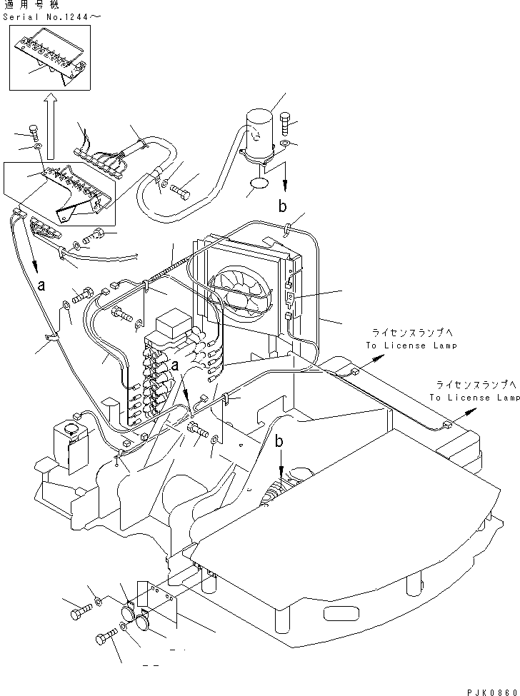 Жгут проводов 21J-06-12230 KOMATSU