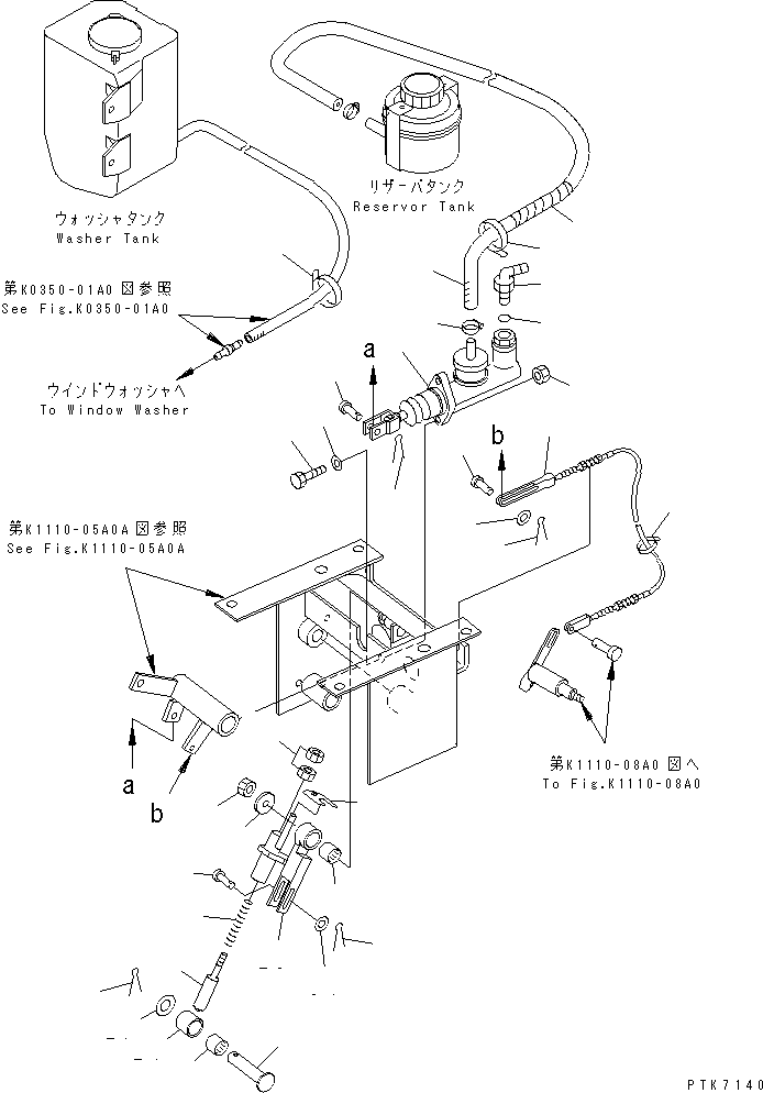 Кабель 21J-43-13192 KOMATSU