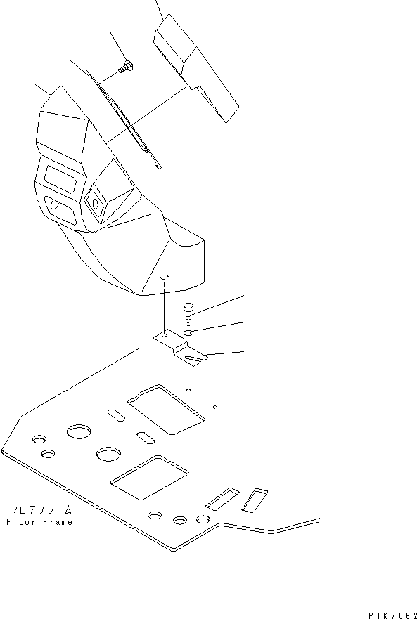 Воздуховод 21J-979-1111 KOMATSU