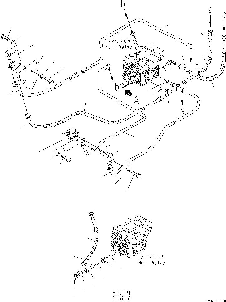 ELBOW,R.H. 21J-62-11752 KOMATSU