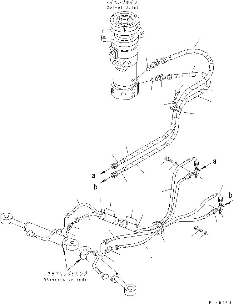 HOSE Z0200 21J-62-11941 KOMATSU