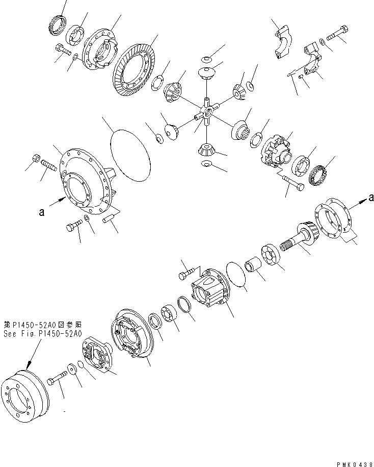 Корпус 20D-22-41140 KOMATSU