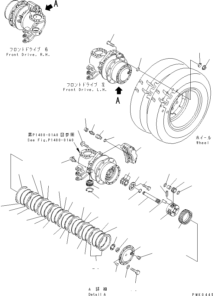 Стопорное кольцо 363-15-29520 KOMATSU