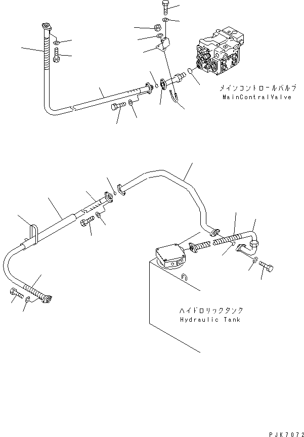 Резиновый элемент 21J-973-2220 KOMATSU