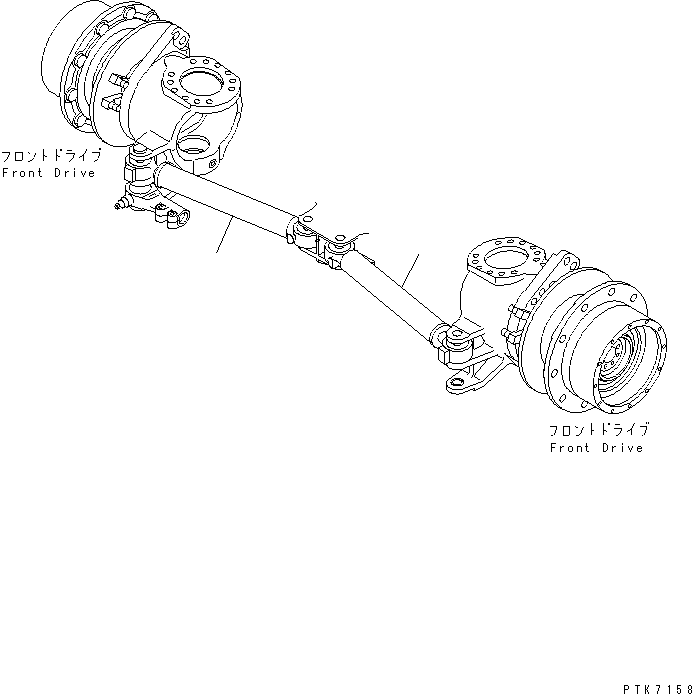 CYLINDER ASS'Y,(SEE FIG.Y1622-01A0) (21J-63-X2083) KOMATSU