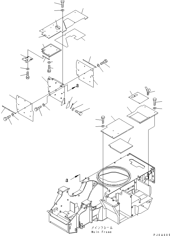 Лист 21J-54-15563 KOMATSU