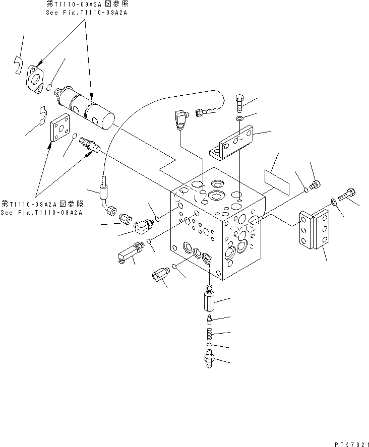 Корпус 21J-60-15340 KOMATSU