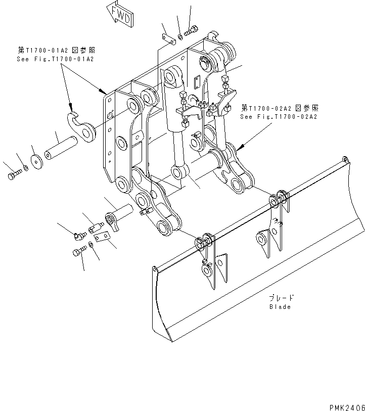 Палец 21J-910-1210 KOMATSU