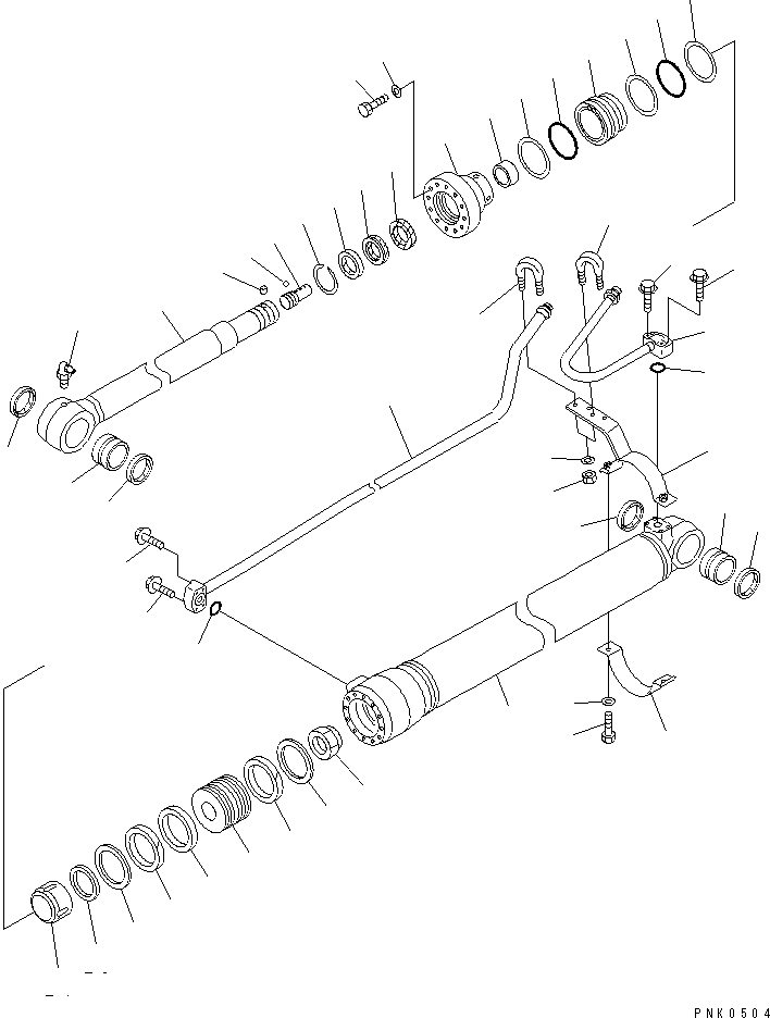 SERVICE KIT,ARM CYLINDER 707-99-47650 KOMATSU