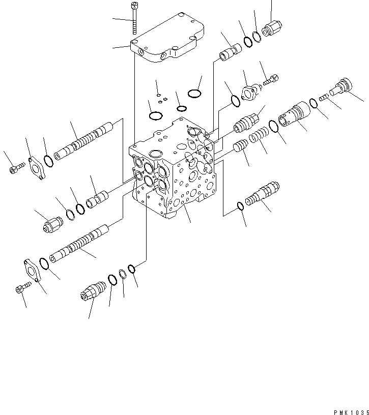 Уплотнительное кольцо круглого сечения TM8202-016 KOMATSU