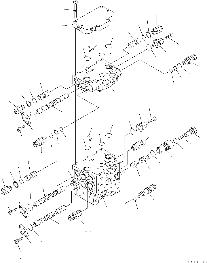 Картер TM3501-786 KOMATSU