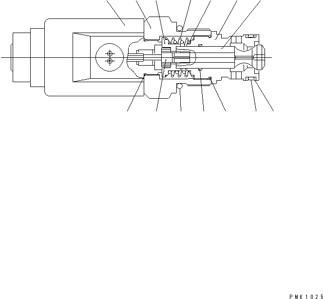 Электромагнит UC1100520757 KOMATSU