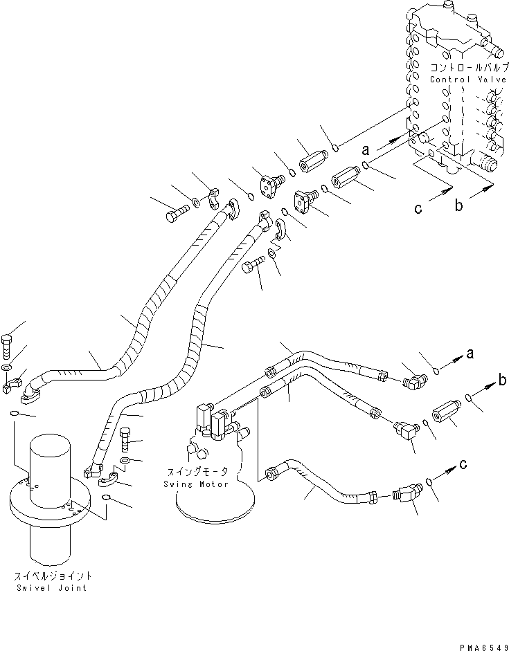 Шланг 20E-62-K1171 KOMATSU