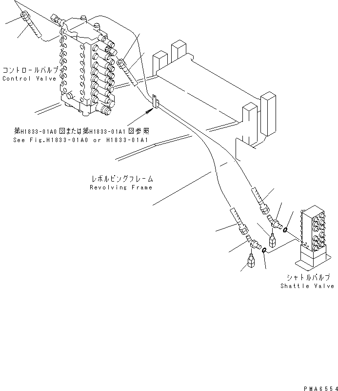 Шланг 20E-62-K4960 KOMATSU