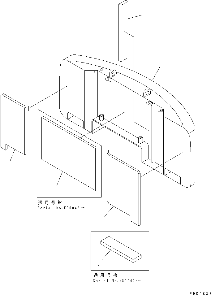 WEIGHT,COUNTER 20E-46-K1131 KOMATSU