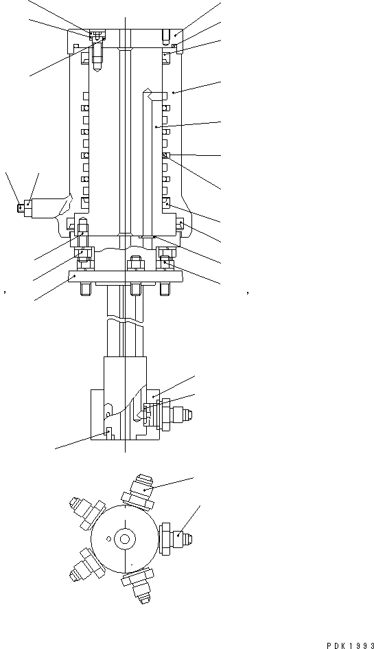 RING,THRUST 20E-30-K1330 KOMATSU
