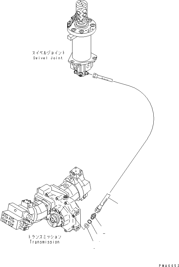 Шланг 20E-62-K4160 KOMATSU