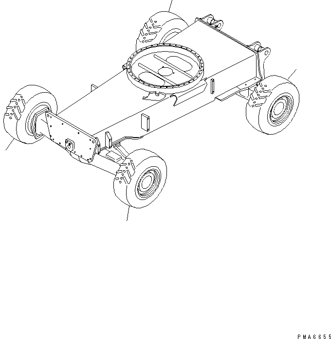 WHEEL ASS'Y 20E-31-K1110 KOMATSU