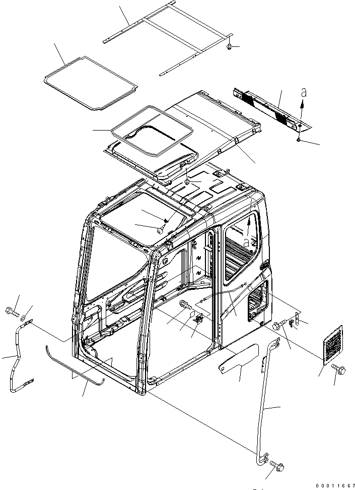 Рукоятка-захват 20K-54-32551 KOMATSU