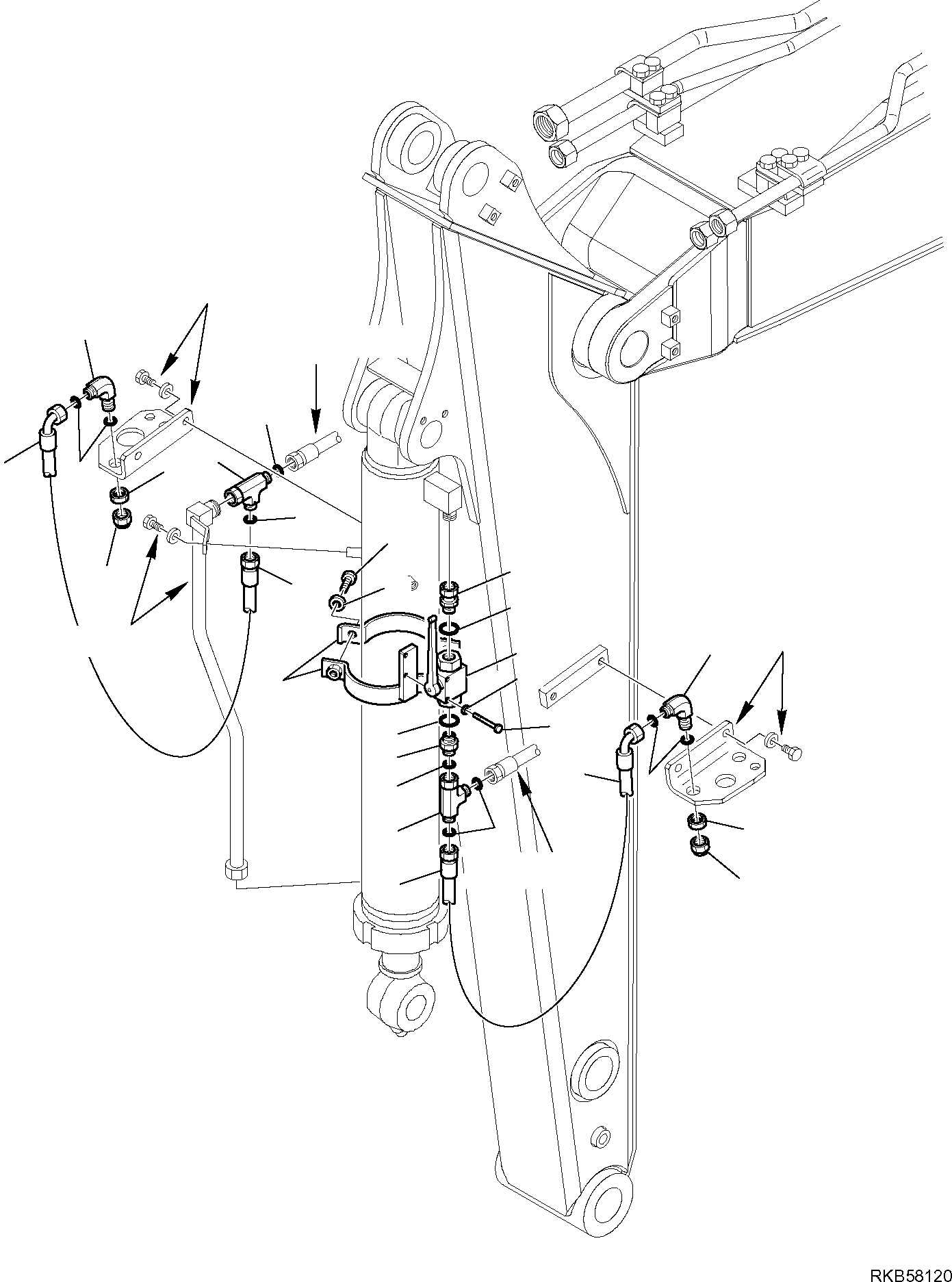 Шланг 21W-09-R2410 KOMATSU
