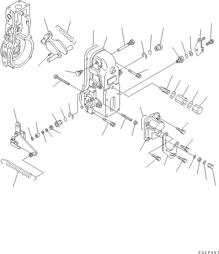 Регулятор в сборе (DK105404-5022) KOMATSU