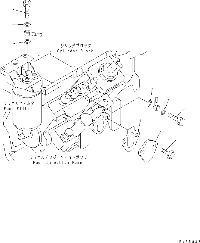 Крышка 6736-71-5810 KOMATSU