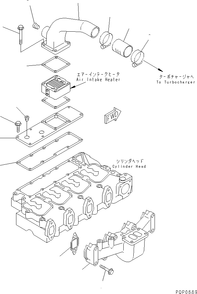 CONNECTOR,AIR 6731-11-4420 KOMATSU