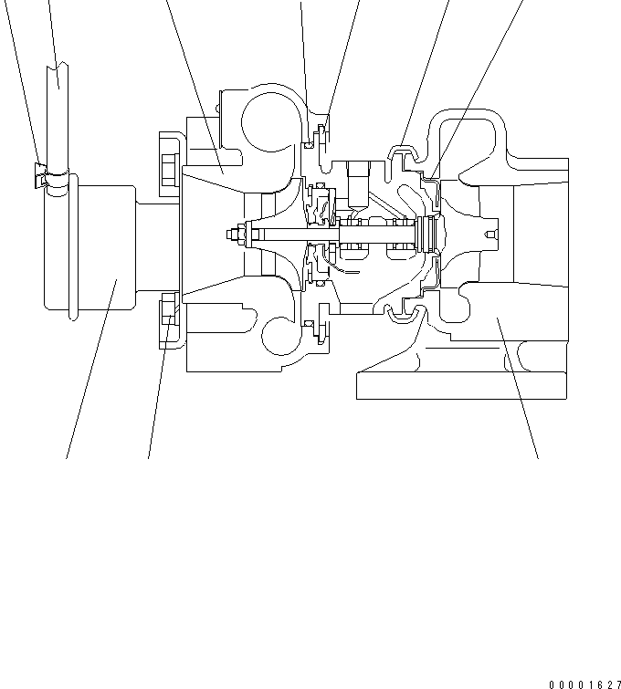 Исполнительный механизм 6205-81-8530 KOMATSU