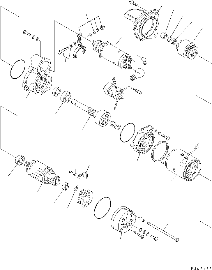 Якорь в сборе KD1-23100-0231 KOMATSU