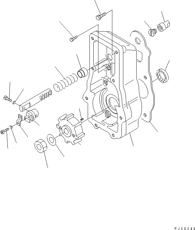 Шестерня DK159564-8600 KOMATSU
