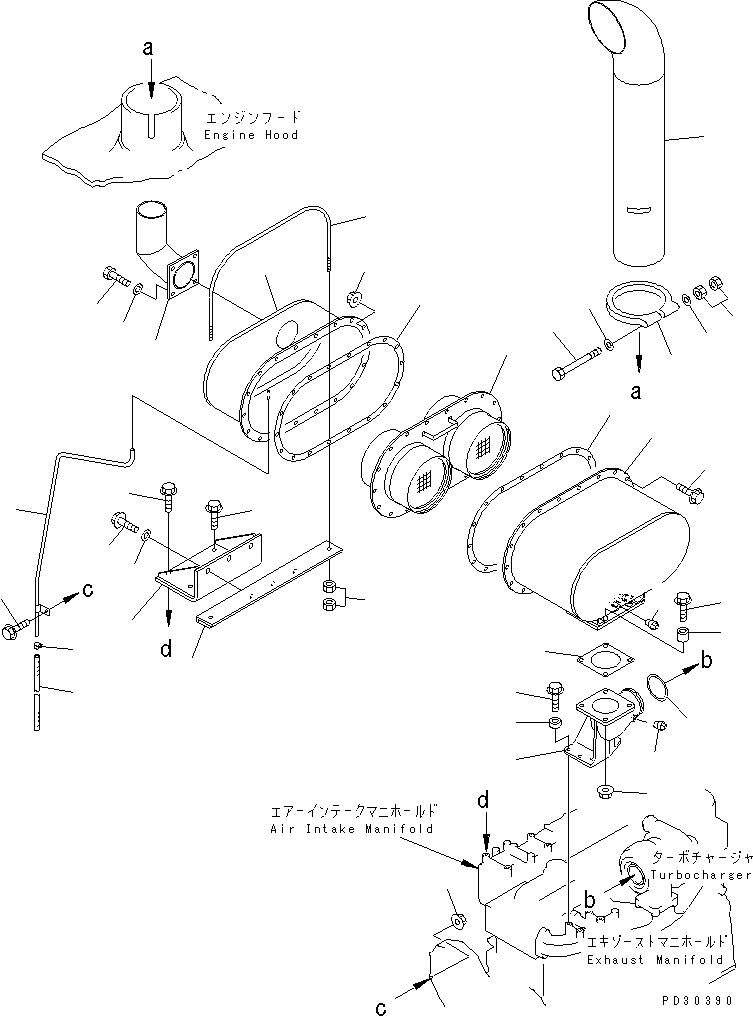 TUBE,DRAIN 6221-11-5490 KOMATSU