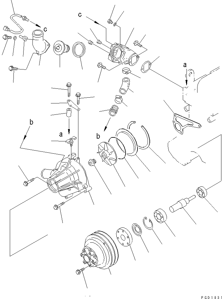 Подшипник 06047-06307 KOMATSU