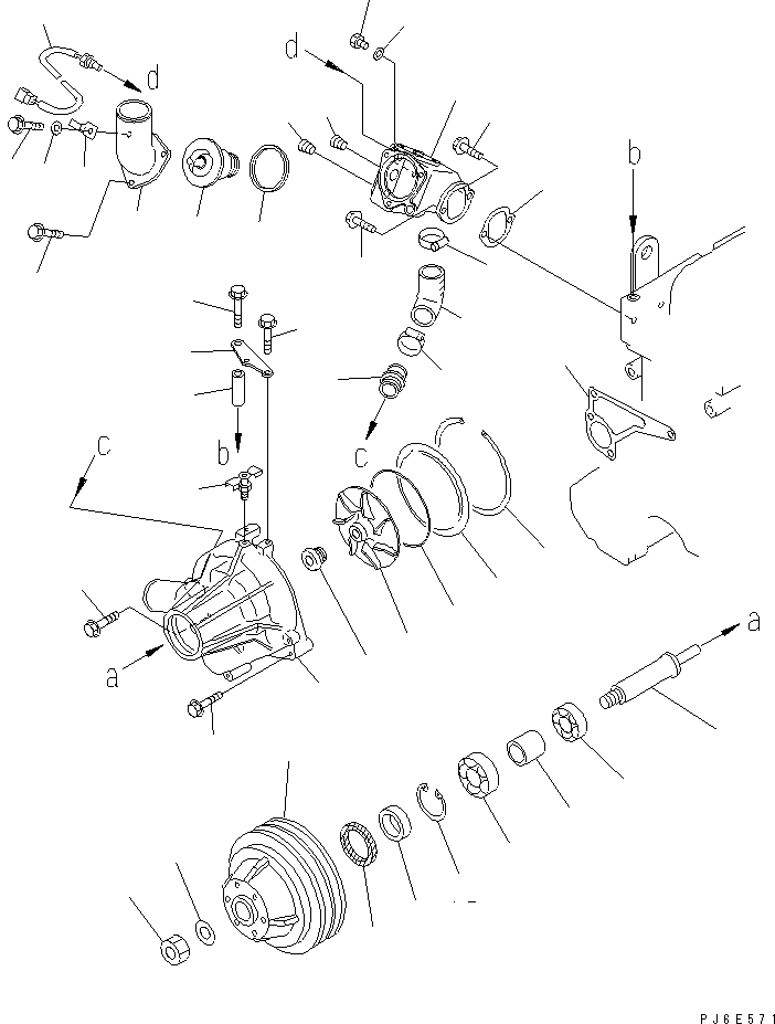 Шарикоподшипник 06040-05207 KOMATSU