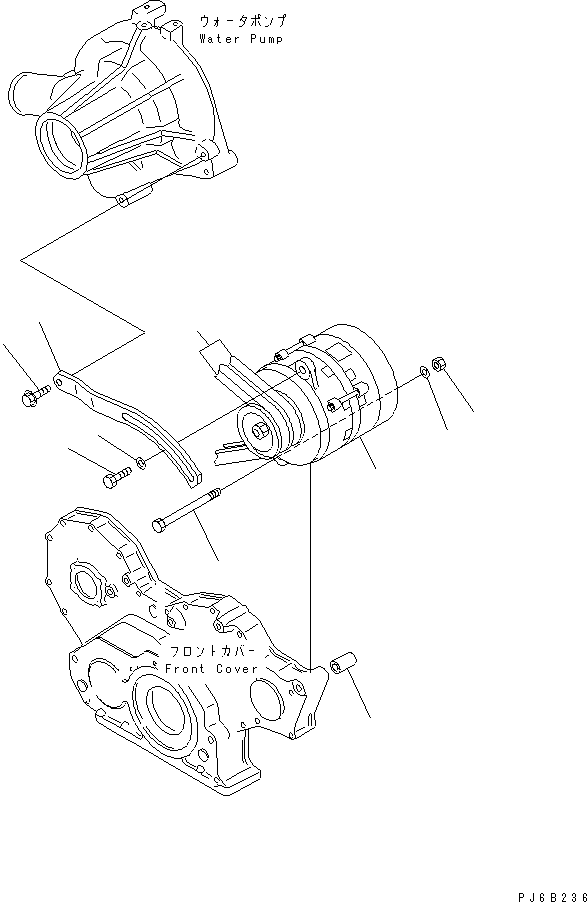 PLATE,ADJUST 6221-81-6664 KOMATSU