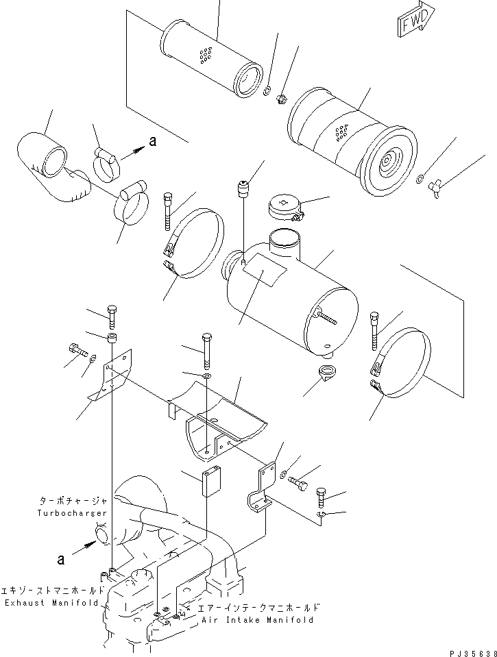 INDICATOR,DUST (CHINESE) 08670-31005 KOMATSU