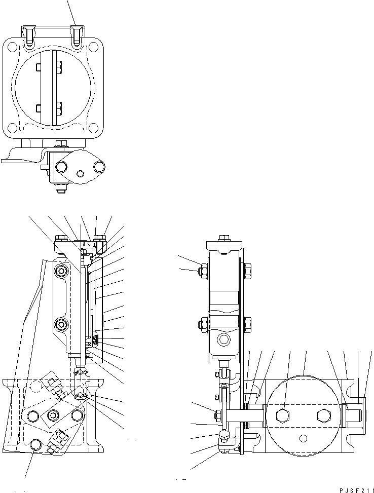 CONTROL ASS'Y JK284-01063 KOMATSU