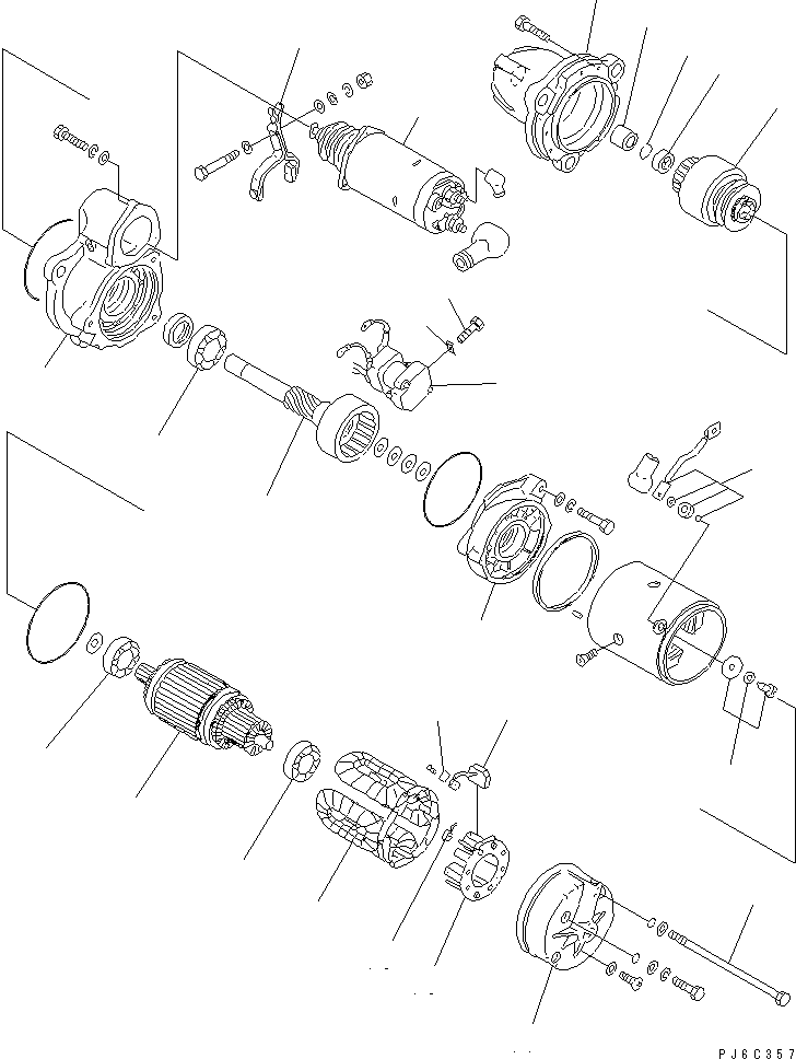 Задний кронштейн в сборе KD0-23711-0211 KOMATSU