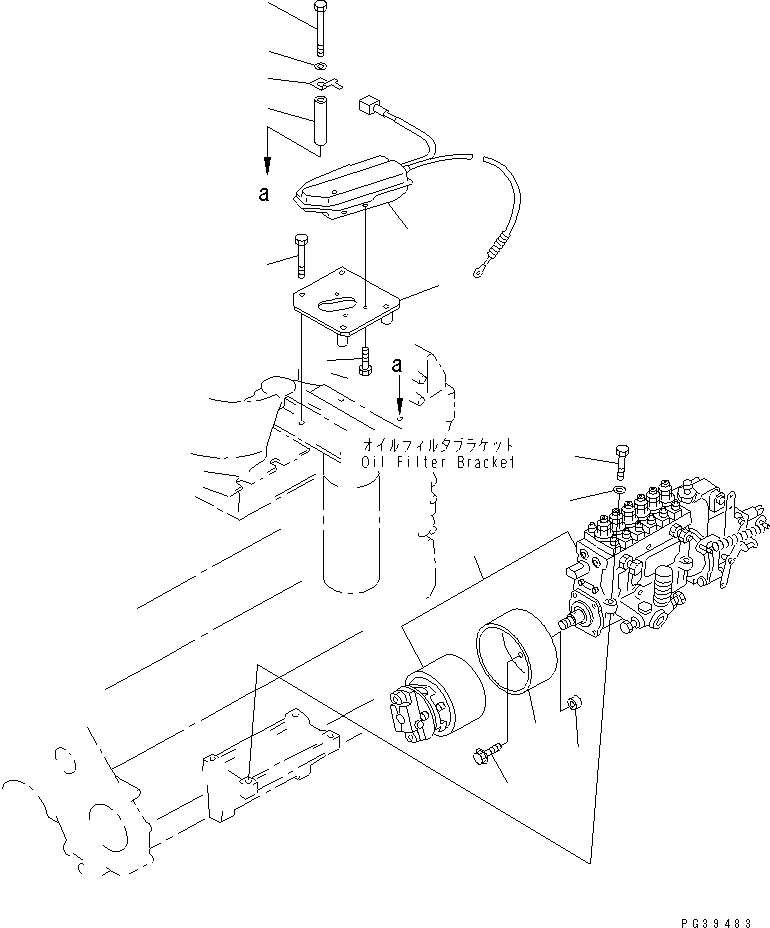 Топливный насос высокого давления в сборе 6151-71-1290 KOMATSU