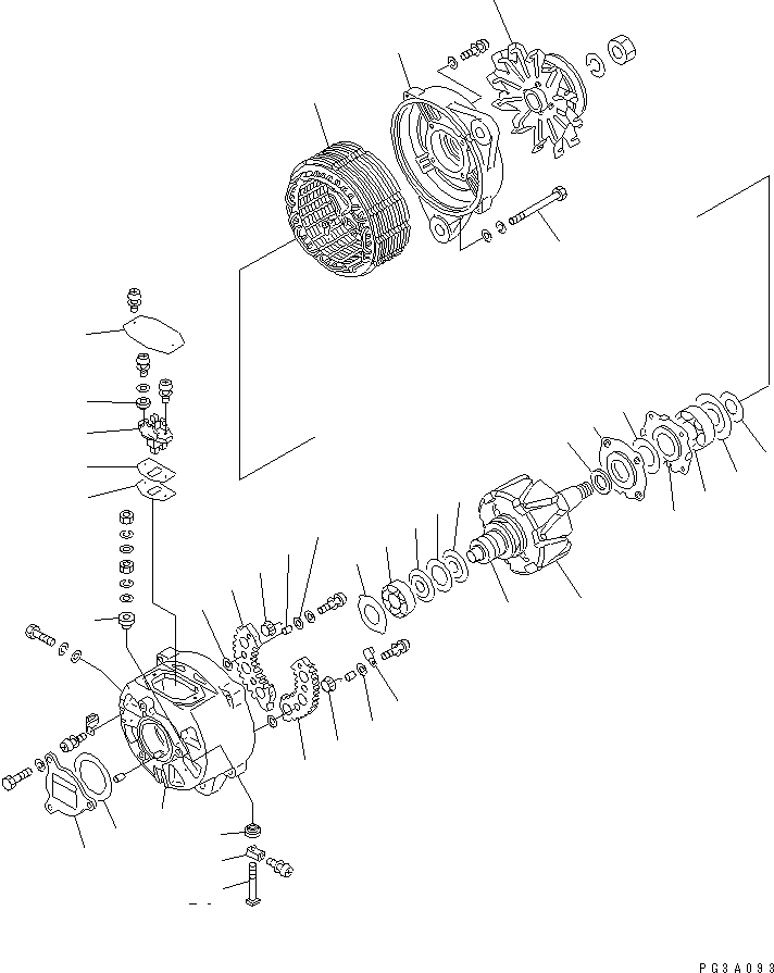 RECTIFIER ASS'Y KD0-33730-1850 KOMATSU