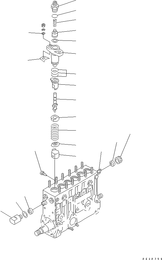 Корпус в сборе (ND090100-7280) KOMATSU