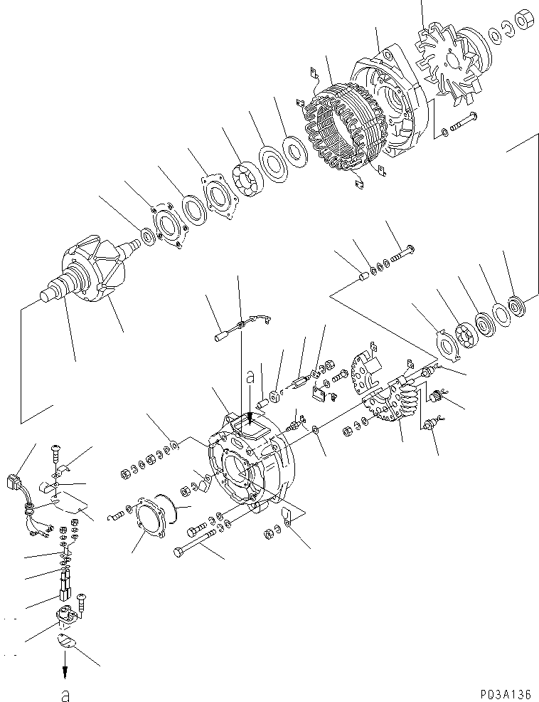 Держатель KD0-33720-0720 KOMATSU