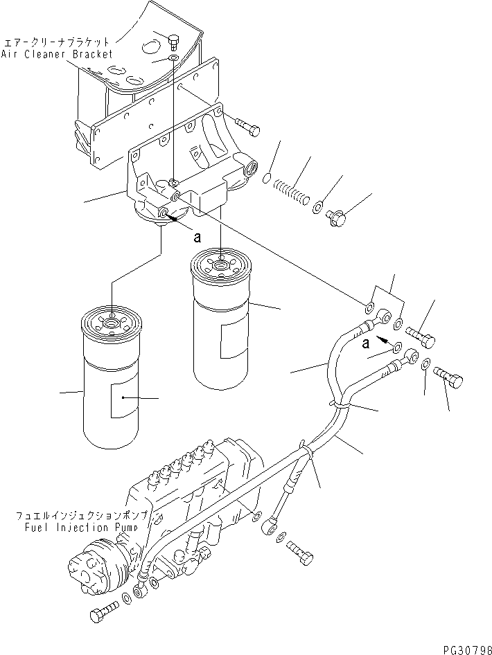 CARTRIDGE,FUEL FILTER¤(B)¤(SEE FIG.0311) (600-311-7150) KOMATSU
