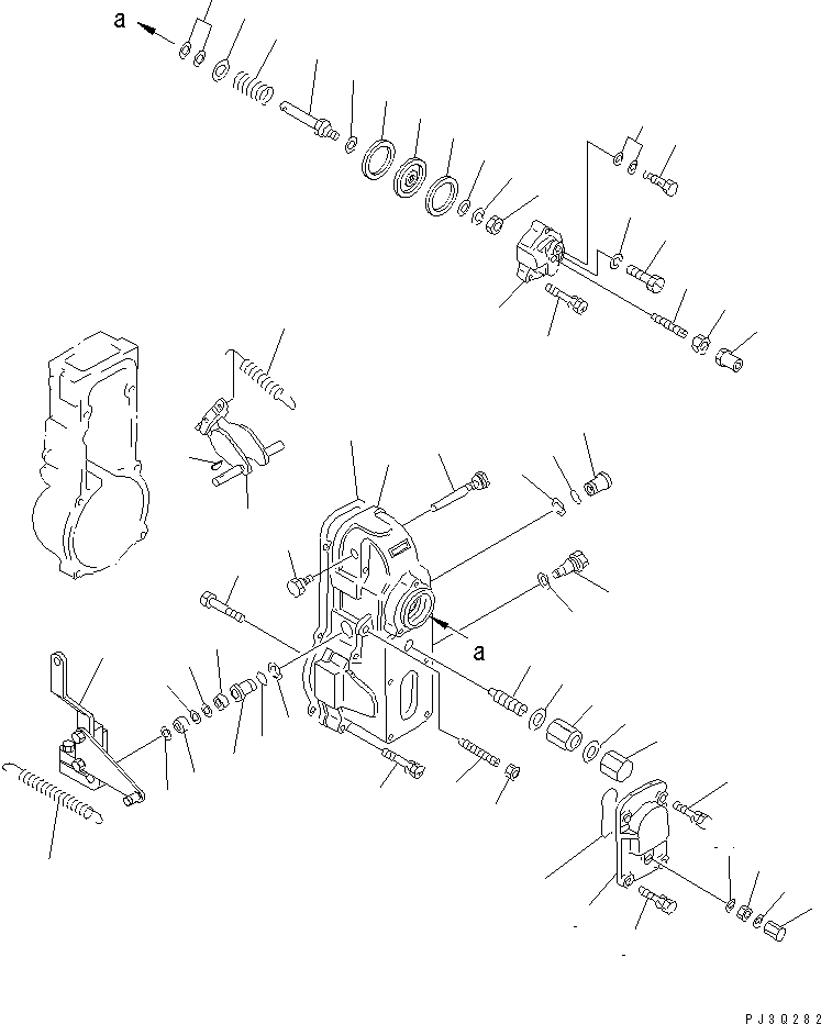 Рычаг DK154396-2720 KOMATSU