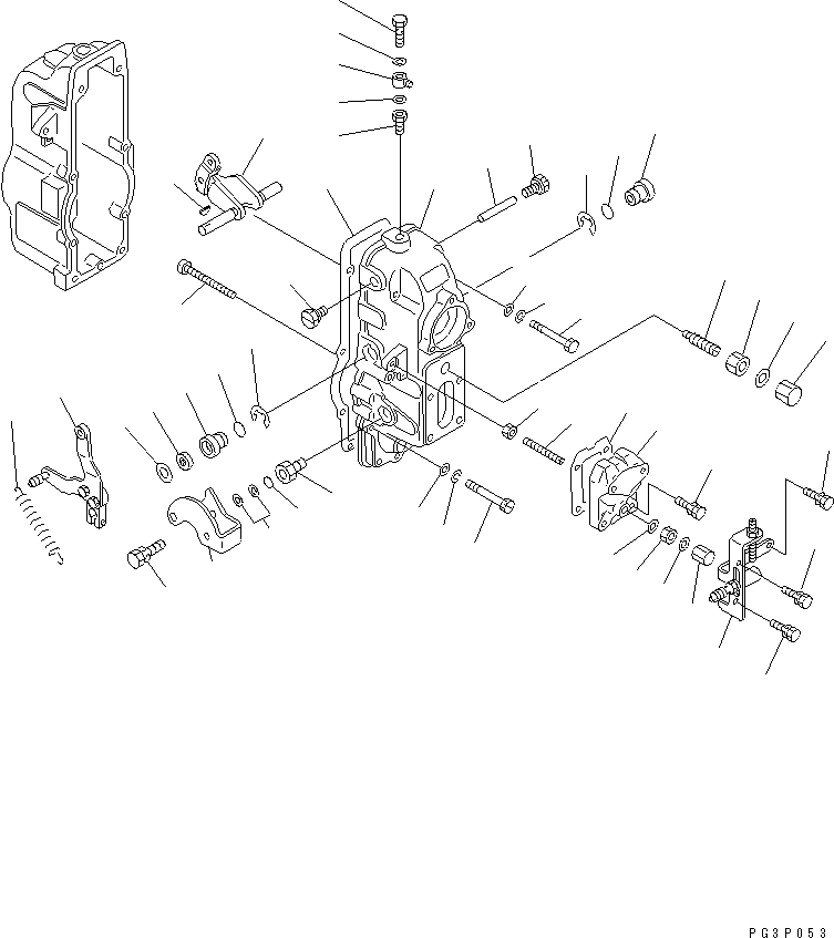 Регулятор в сборе (DK105448-9560) KOMATSU