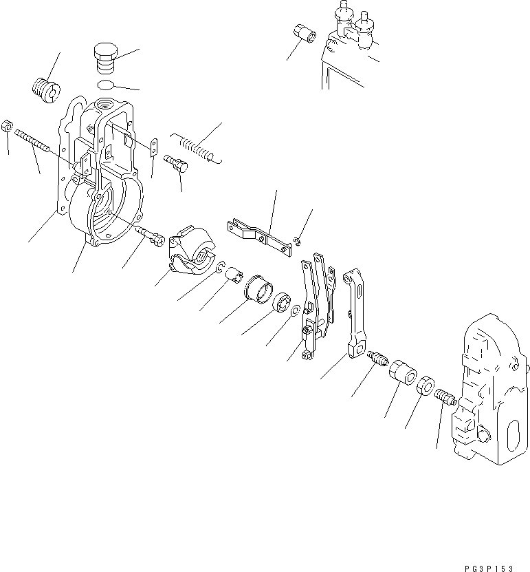 Регулятор в сборе DK105400-4181 KOMATSU