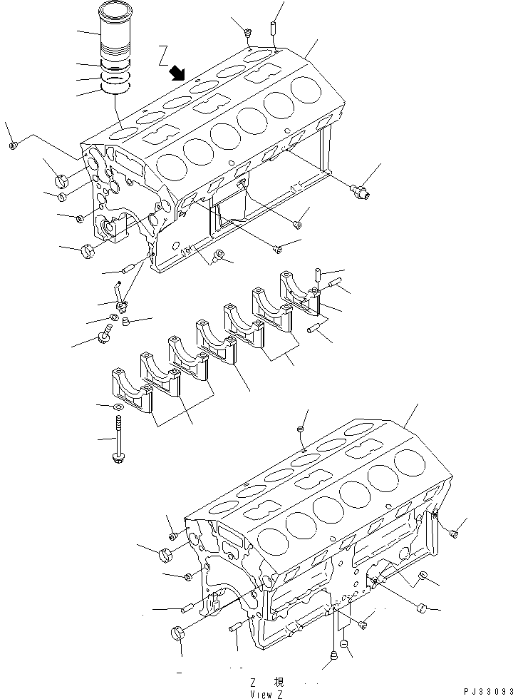 LINER,CYLINDER \0\6211-21-2220 KOMATSU