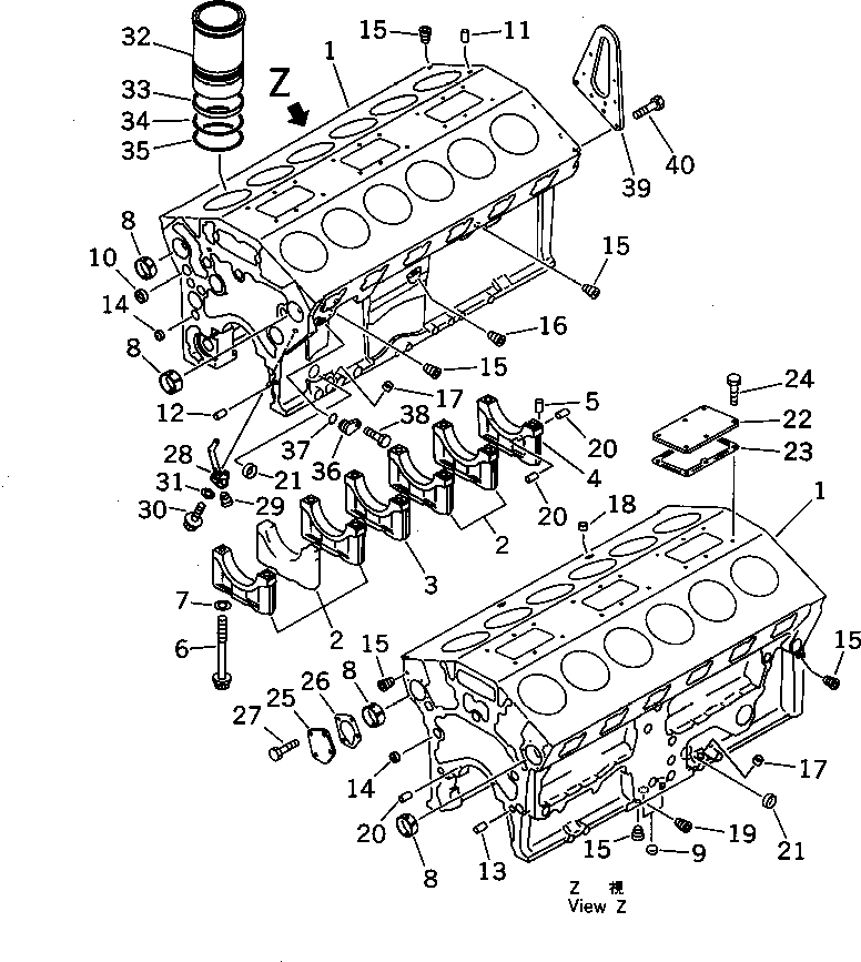LINER,CYLINDER 6212-25-2240 KOMATSU