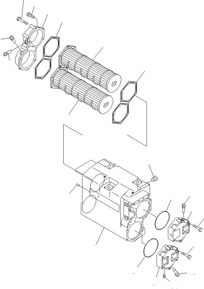 Прокладка 6215-65-7161 KOMATSU