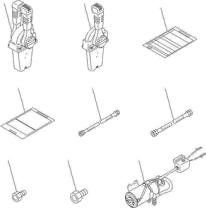 Ниппель 07291-00522 KOMATSU