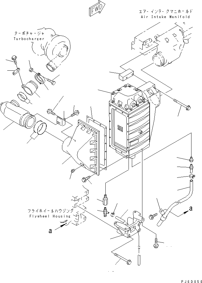 Шланг 07286-01040 KOMATSU